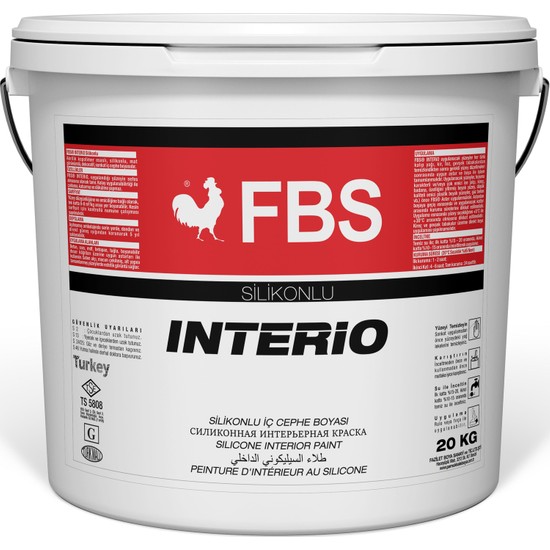 Pamukkale Fbs Interıo Silikonlu İç Cephe Boyası 10 kg Inci Fiyatı