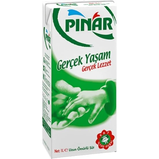 Pınar Süt Tam Yağlı 1 Lt 4'lü