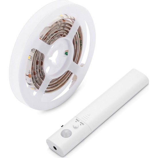 Hightek Hareket Sensörlü Şerit LED Dolap Içi Yatak Altı Fiyatı