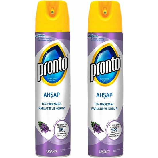 Pronto Mobilya Spreyi Lavanta 300 ml x 2�li Fiyatı