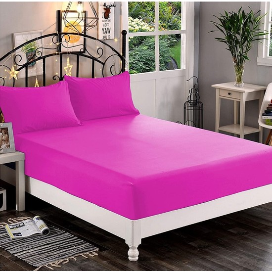 Hera Ataca Battal Boy 200x220 cm Lastikli Fitted Pamuk