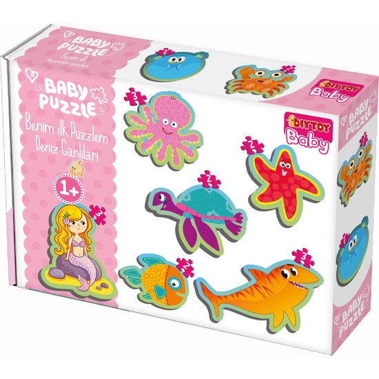 Diytoy Baby Puzzle Deniz Canlıları