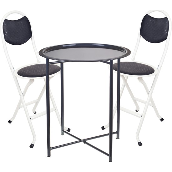 Katlanabilir Masa Takımı(Masa+2 Adet Sandalye) Fiyatı