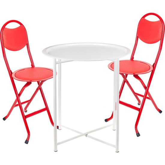 Katlanabilir Masa Takımı(Masa+2 Adet Sandalye) Fiyatı