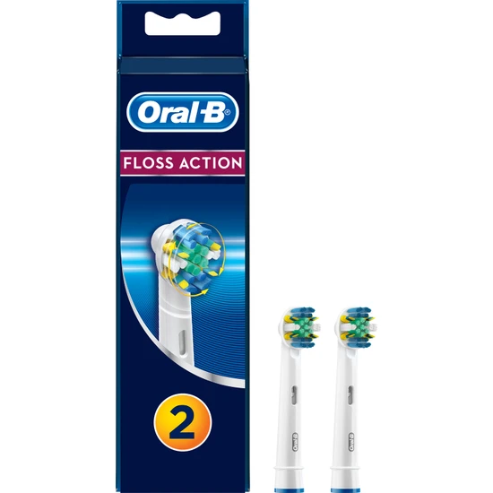 Oral-B Floss Action 2'li Diş Fırçası Yedek Başlığı EB25
