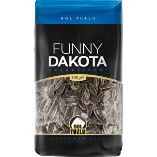 Funny Nuts Dakota Ay Çekirdeği Bol Tuzlu  200 gr x 5'li