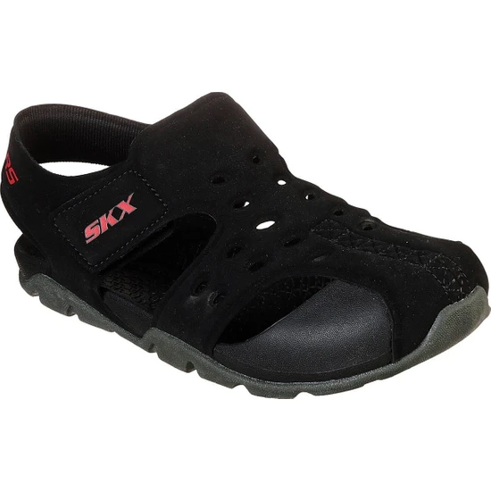 Skechers SİDE WAVE Büyük Erkek Çocuk Siyah Sandalet - 92330L BKCC