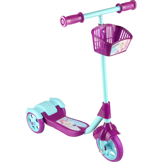 Erdem Oyuncak 3  Tekerlekli Frenli Sepetli  Çocuk Scooter