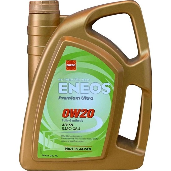 Eneos Premium Ultra 0W-20 SN 4 Litre Motor Yağı ( Üretim Fiyatı