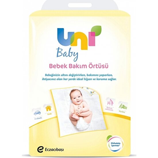 Uni Baby Bebek Bakım Örtüsü 10 x 6 Adet