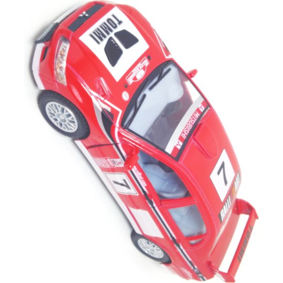 Kinsmart 1:32 / 1:36 Mitsubishi Lancer VII WRC Diecast Model Araba Yarış Kırmızı