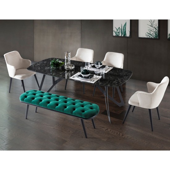 Berrak Mobilya Nero Yemek Masası Takımı Fiyatı Taksit Seçenekleri