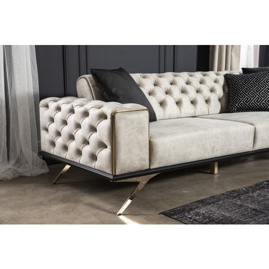 Berrak Mobilya Ares 3�lü Koltuk Fiyatı Taksit Seçenekleri