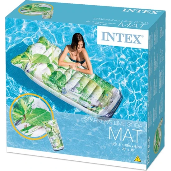 Intex  Sparkling Lime Soda Mat  58778