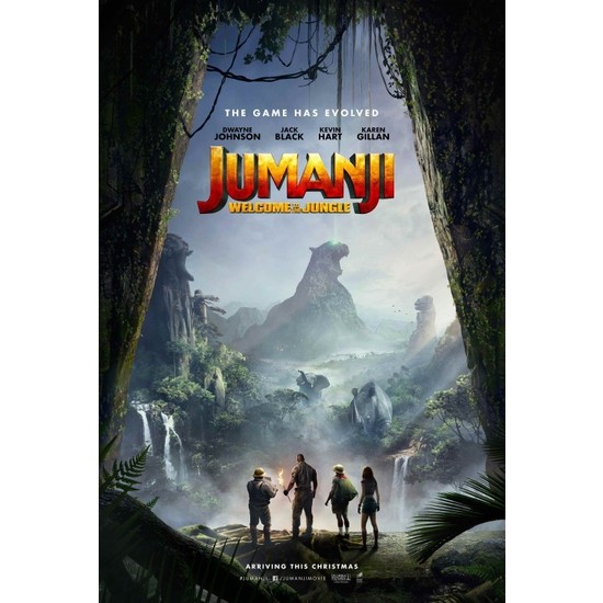 Jumanji Welcome to the Jungle (2017) 35 x 50 Poster