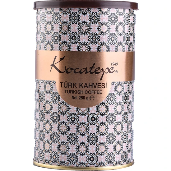 Kocatepe Türk Kahvesi 250 gr Teneke