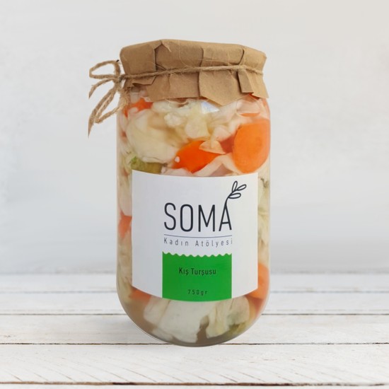 Soma Kadın Atölyesi Karışık Turşu Katkısız Ev Yapımı 750 gr Fiyatı