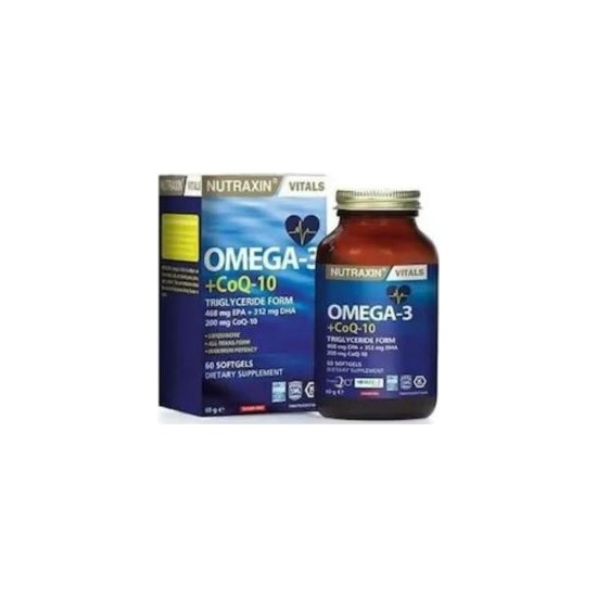 Nutraxin Omega 3 + Co Q10 / 60 Softjel Fiyatı