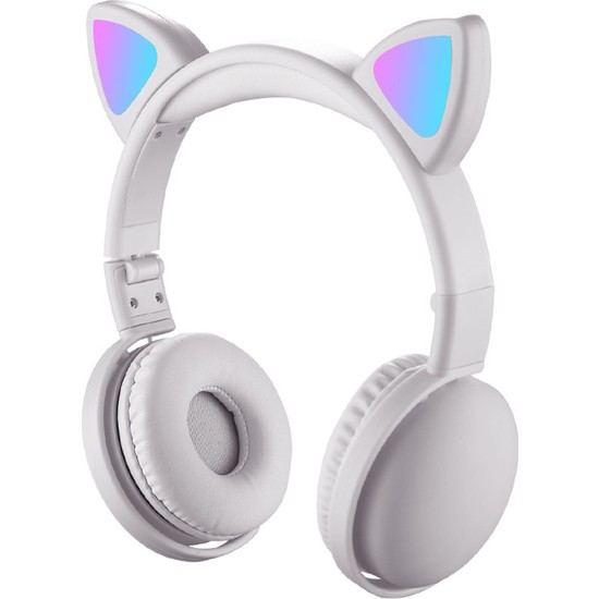 Buyfun LED Kedi Kulaklık Rgb Renk Bluetooth 5.0 Kulaklık Fiyatı