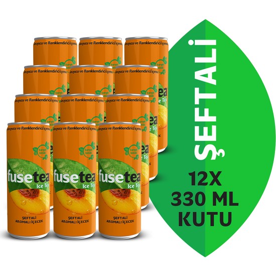 Fuse Tea Kutu Şeftali 330 Ml