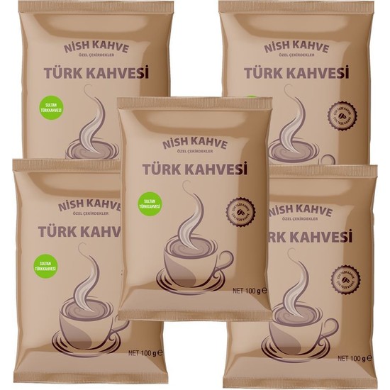 Nish Sultan Türk Kahvesi 5 x 100 gr Fiyatı Taksit Seçenekleri