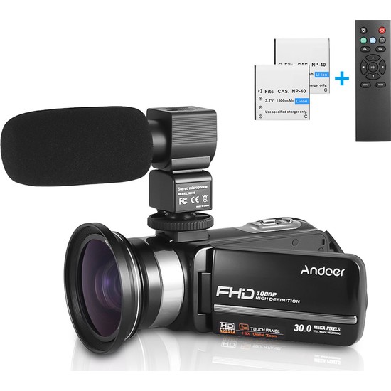 Andoer HDV-301LTRM 1080P FHD Dijital Video Kamera (Yurt Dışından)