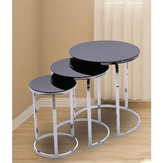 Han Mobilya Dünya Krom Zigon Siyah Cam Fiyatı Taksit Seçenekleri