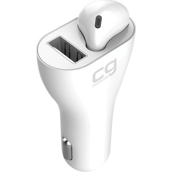 Cg Mobile CGM01 Araç Şarjı + Mono Bluetooth Kulakiçi Kulaklık