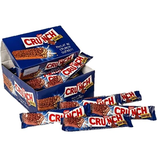 Nestle Crunch Patt Çikolata Kaplamalı Gofret 30 gr 12'li Fiyatı