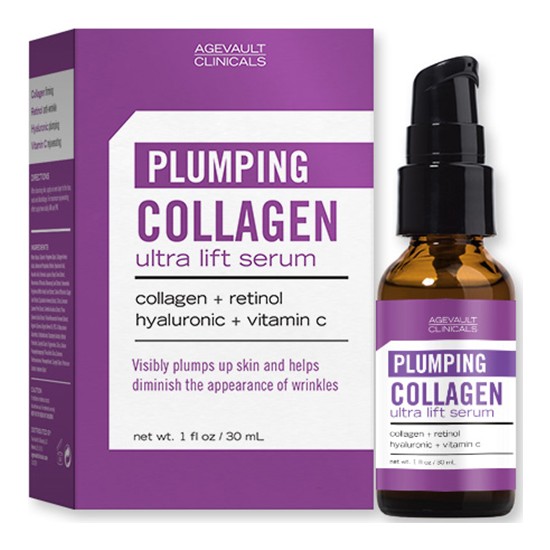agevault clinicals plumping collagen