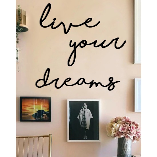 Tahta Kurusu Live Your Dreams Dekoratif Ahşap Duvar Yazısı Fiyatı Tahta Kurusu Live Your Dreams Dekoratif Ahşap Duvar Yazısı Fiyatı