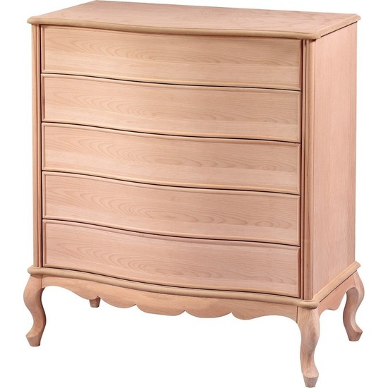 Naze Mobilya 100 Lük Barcelona Şifonyer Ham Ahşap Boyasız Fiyatı