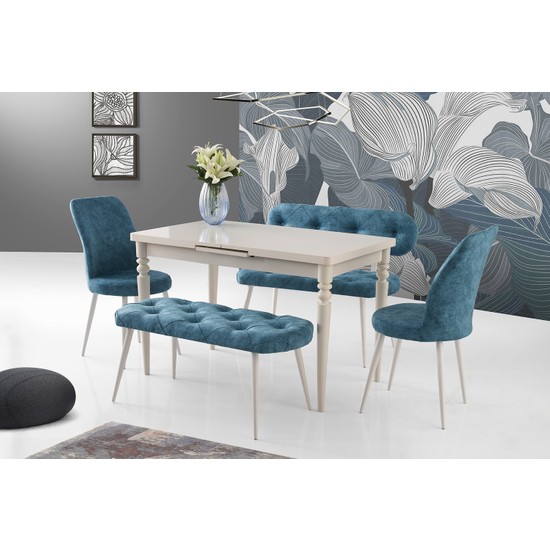 Yıldız Mobilya ve Aksesuar Bade Masa Gonca Sandalye Takımı Fiyatı