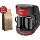 Goldmaster Bi Kahve Kırmızı Çift Kupalı Filtre Kahve Makinesi + Filtre Kahve