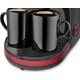 Goldmaster Bi Kahve Kırmızı Çift Kupalı Filtre Kahve Makinesi + Filtre Kahve