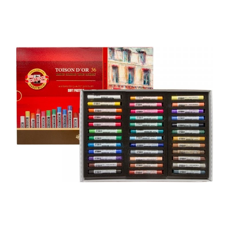 Koh-i-Noor Koh-İ Noor Set Of ArtistS Dry Chalks Kuru Pastel Boya Seti 8515 36 Renk