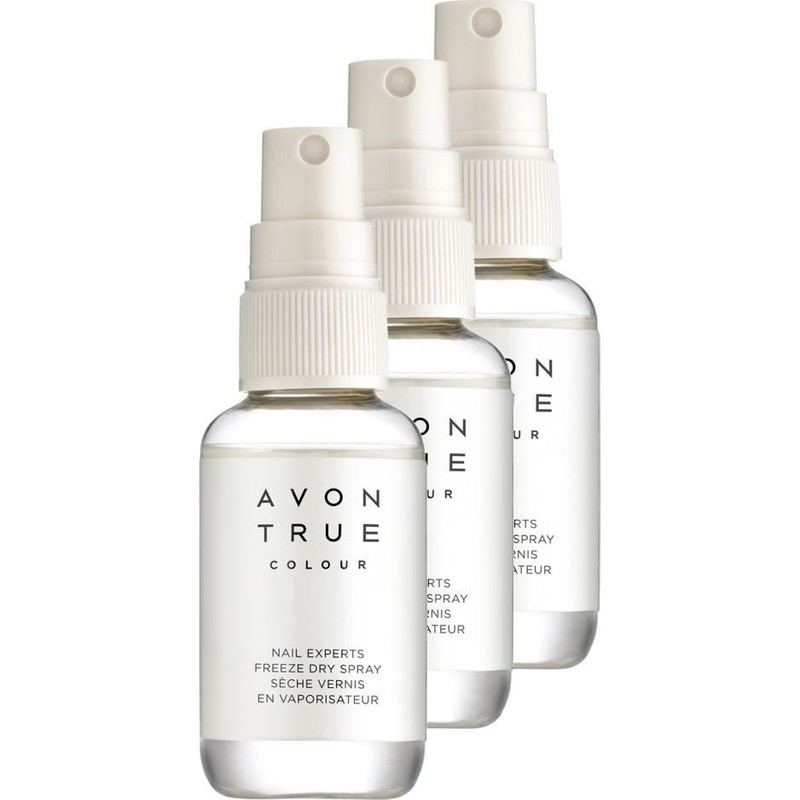 Avon True Colour Tırnak Cilası Kurutucu Sprey 50 Ml. Üçlü Set