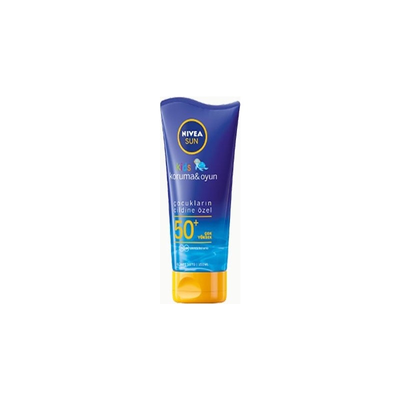 Nivea Sun Çocuk Güneş Sütü 50+ Hassas Ciltler İçin 150 ml Koruma ve Oyun