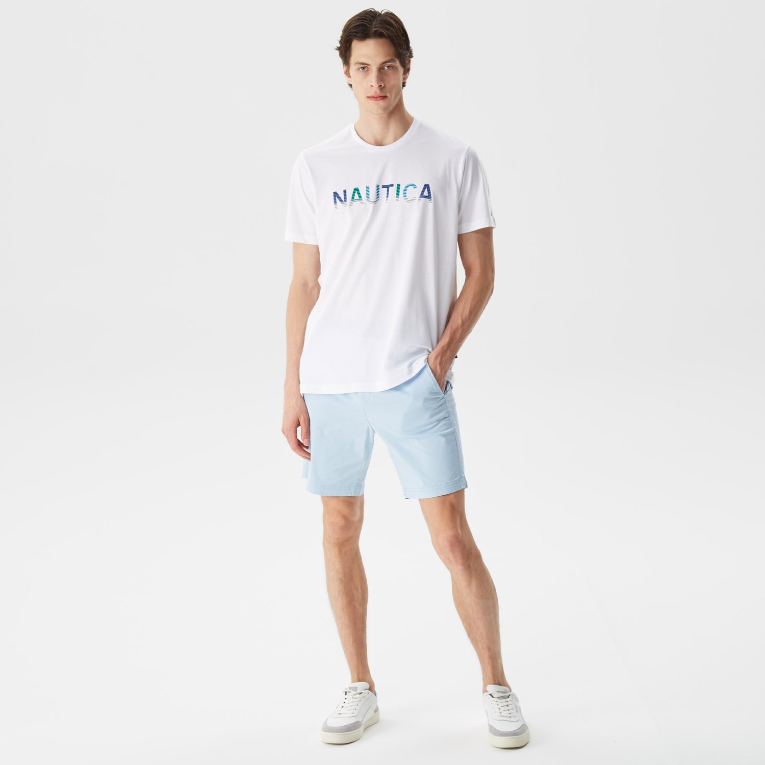 Nautica Nautıca Erkek Mavi Bermuda B35201T.4ES