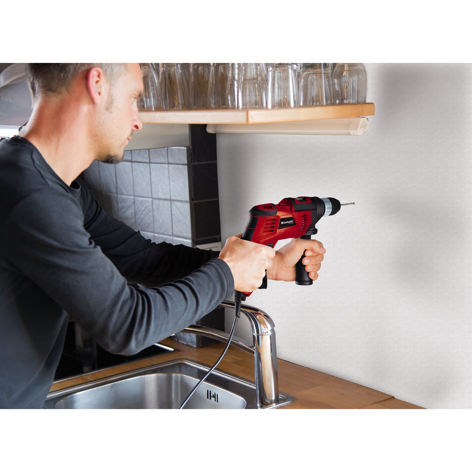 Einhell - TC-ID 1000 E - Elektrische Klopboormachine - 1010 W Boren Klopboren