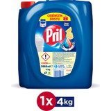 Pril Sıvı Bulaşık Deterjanı 4kg Limon