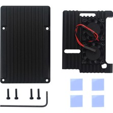 Echoes Raspberry Pi Soğutma Fanı Ispit Sebzesi Çift Fan Soğutucu Fanı 4 Paket Termal Bant (Yurt Dışından)