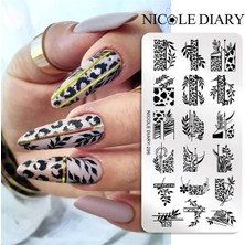 Nicole Diary Metal Stampa Tabakası ND-296 (55838)