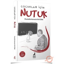 Çocuklar Için Nutuk + Nutuk (Mustafa Kemal Atatürk) 2 Kitap + Alfa Moda Lisanslı Kalem Hediye