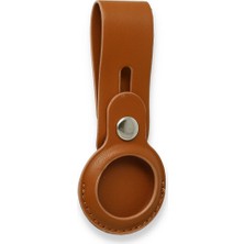 Tstore Airtag Askılı Deri Kılıf