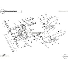 Cf Nk 250 Arka Çamurluk Iç Orj