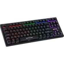 Marvo KG901TR Wired Jixian Blue Switch TKL Rainbow Full Mekanik Profesyonel Gaming Klavye