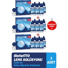 BlefariTTO leens Solüsyonu 6x60 ml 3 Adet