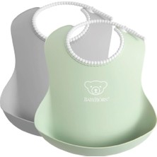 Babybjörn 2´li Yumuşak Mama Önlüğü Powder Grey / Green