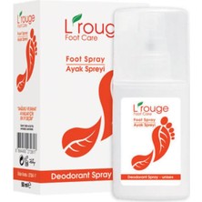 L'rouge Foot Spray Ayak Kokusuna ve  A Karşı Etkili Sprey